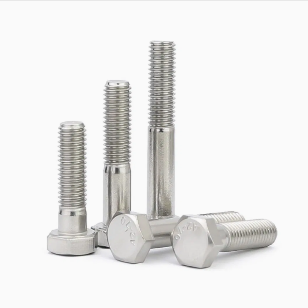 Stainless Steel A2-70 DIN931 Hex Head Bolt