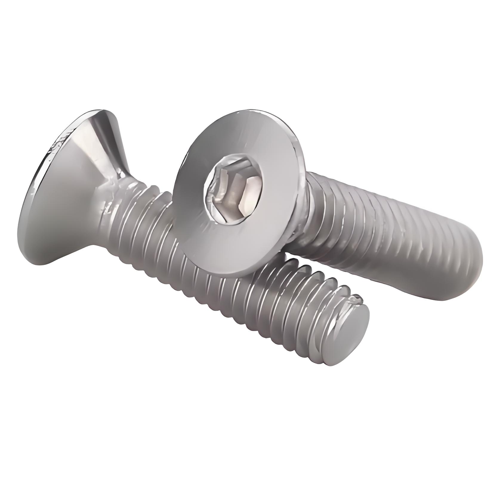Stainless Steel Hexagon Socket Head Flat Countersunk CSK Screw DIN7991 Flat Head Socket Screw